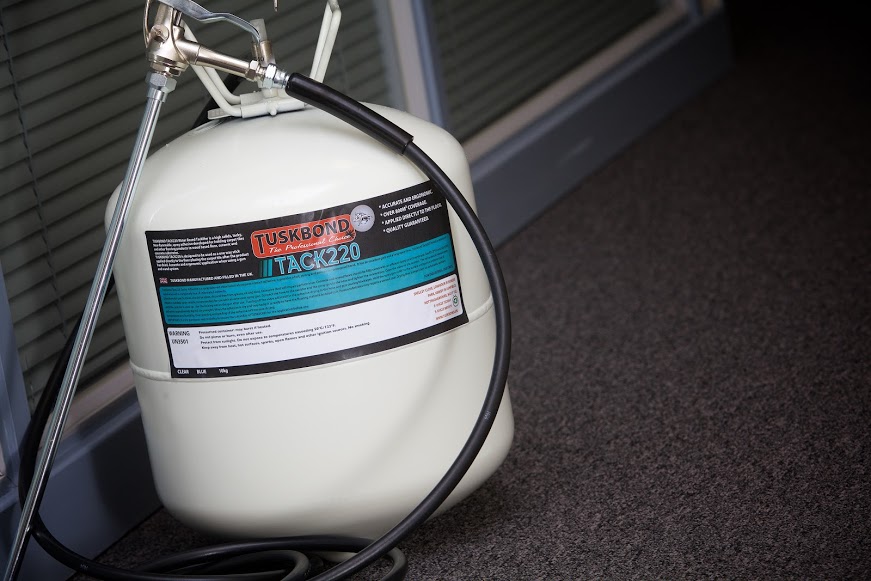 TUSKBOND TACK 220 CANISTER SPRAY CONTACT ADHESIVE TUSKBOND TACK 220 CANISTER SPRAY CONTACT ADHESIVE